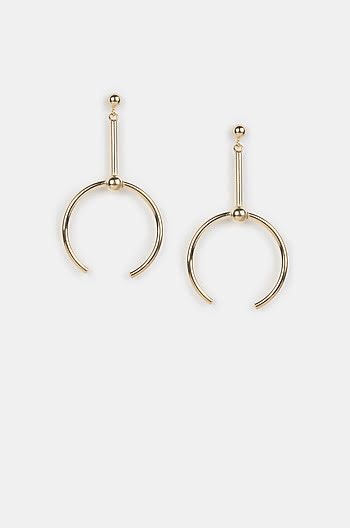 Beautiful People Earrings in Gold Plating