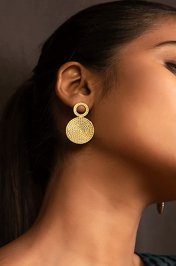 Perfect Wings Earrings in Gold Plating