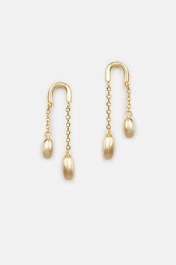 About Last Night Earrings in Gold Plating