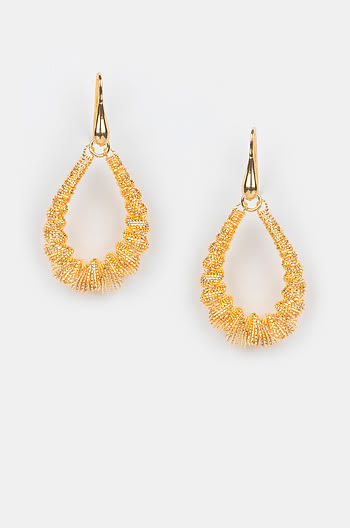 Just Dance Earrings in Gold Plating