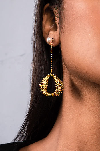 Never Too Much Earrings in Gold Plating