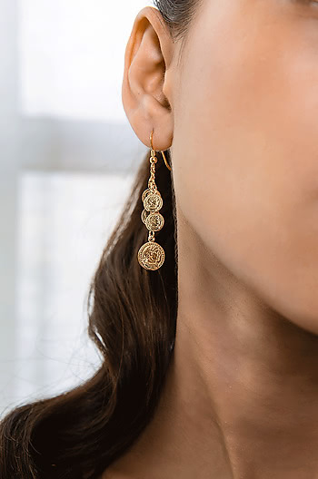 All In Earrings in Gold Plating