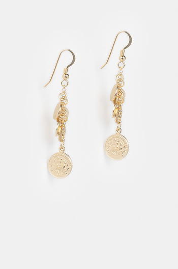 All In Earrings in Gold Plating