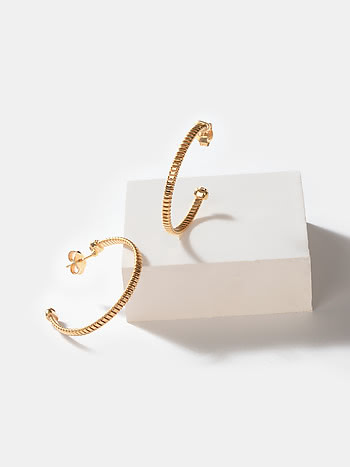 Low Key Cool Earrings in Gold Plated 925 Silver