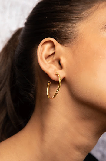 Low Key Cool Earrings in Gold Plating