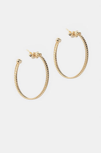 Low Key Cool Earrings in Gold Plating
