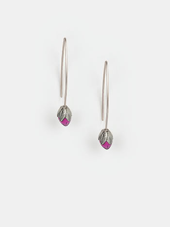 Rise Above Hate Earrings in 925 Silver