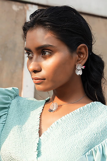 Rise Above Stigma Earrings in 925 Silver