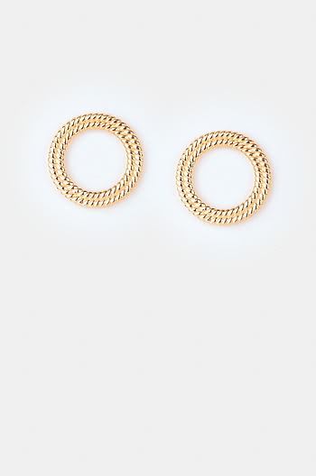 Issa Mood Earrings in Gold Plating
