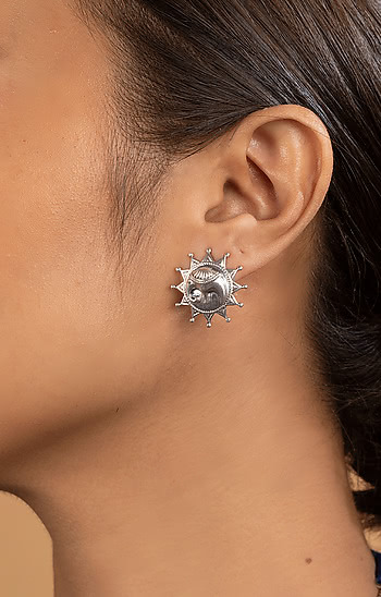 Haathi Motif Studs