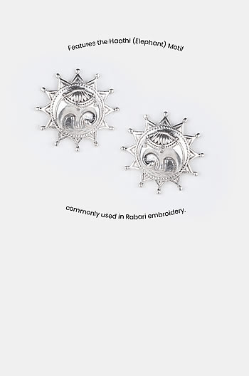 Haathi Motif Studs