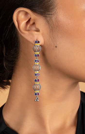 Dhol Motif Danglers