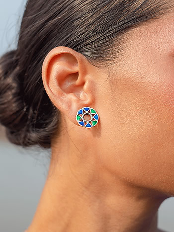 Oxidised Owning My Stubborn Pursuits Studs