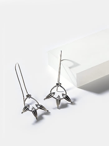 Champakali Inspired Wire Earrings in 925 Silver