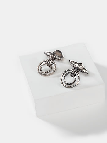 Akota Inspired Drop Earrings in 925 Silver
