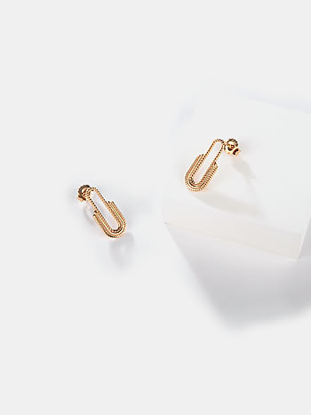 Crushing It Earrings in Gold Plated 925 Silver