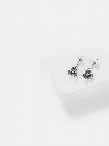 Joan C Ear Jackets in 925 Silver