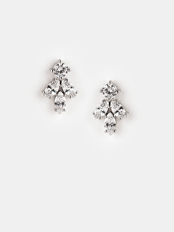 Walking On Air Leaf Earrings in 925 Silver