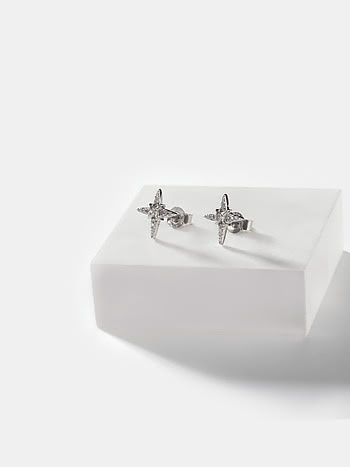Counting Stars Earrings in 925 Silver