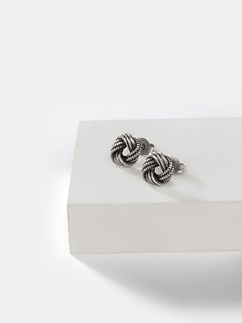 Let's Twist Earrings in 925 Silver