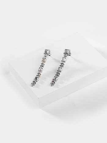 Candida Earrings in 925 Oxidised Silver