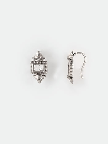 Lucy Snow Earrings in 925 Oxidised Silver