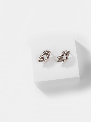 Lucy Snow Earrings in 925 Silver