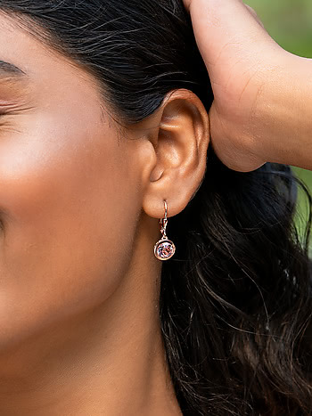 Buy Denica Leafy Diamond Hoop Earrings Online  CaratLane