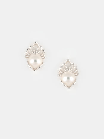 A Cozy Shell-Ter Earrings in 925 Silver