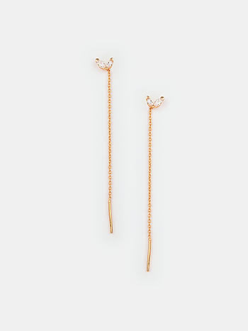 A New Leaf Earrings in Gold Plated 925 Silver