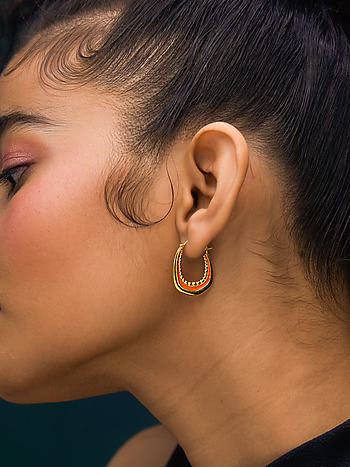 Enamel hoops hot sale