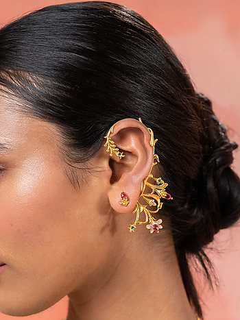 Ear cuff | Silver & gold ear cuffs | My Jewellery-sgquangbinhtourist.com.vn
