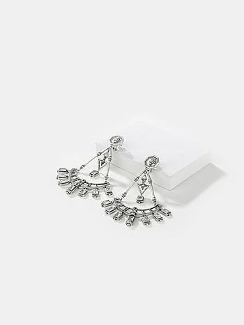 Liesel Earrings in Oxidised 925 Silver