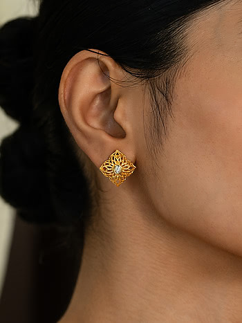 Silver Earrings Designs starting @ Rs. 468 -Shaya by CaratLane