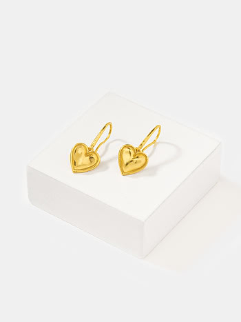 You and Your Clumsy Spills Earrings in Gold Plated 925 Silver