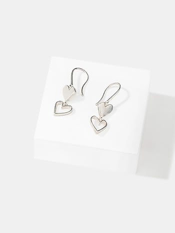 You and Your Tongue of Slip Earrings in 925 Silver