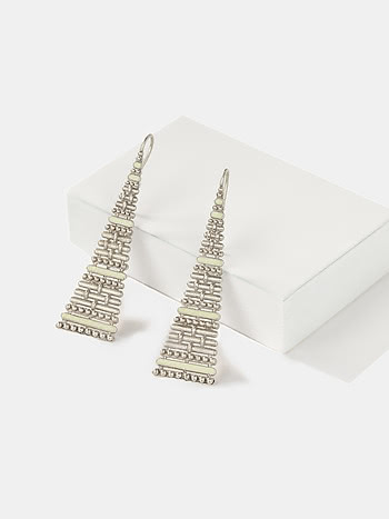 Shreni Earrings in Oxidised 925 Silver