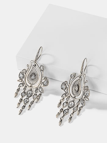 Mast Mahaul Earrings in 925 Oxidised Silver