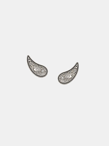 Naach Gaana Earrings in 925 Oxidised Silver