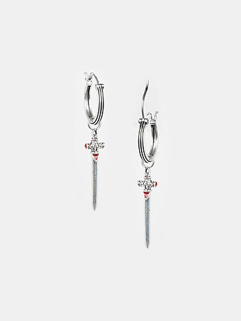 Gryffindor Sword Earrings in 925 Silver