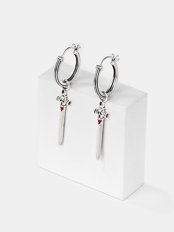 Gryffindor Sword Earrings in 925 Silver