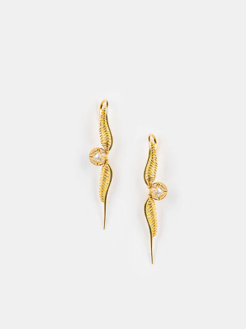 Golden Snitch Earcuff in Gold Plated 925 Silver