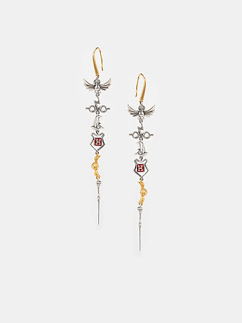 Harry Potter Charm Earrings in 925 Silver