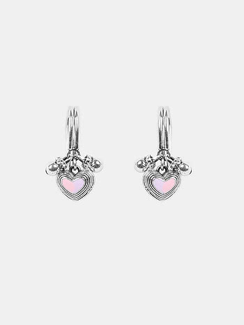Bring in the Kindness Heart Ear Clips in 925 Silver