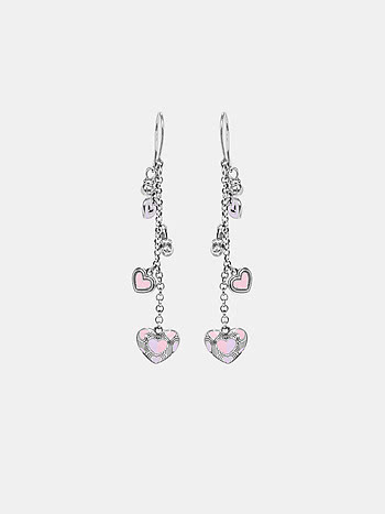 Bring in the Cheer Heart Earrings in 925 Silver