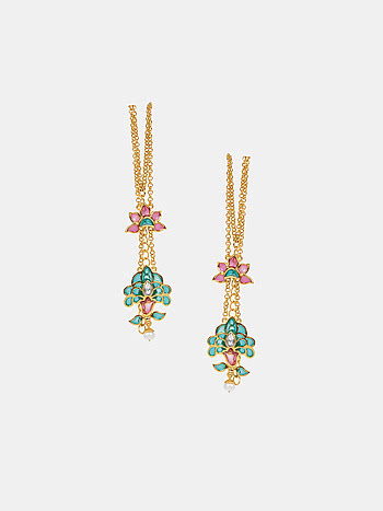 Yaadon Ki Baarat Kanauti Earrings in Gold Plated 925 Silver