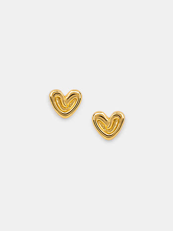 Lost in Love Earrings in Gold Plated 925 Silver