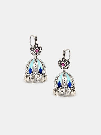 Chaal Earrings in 925 Silver