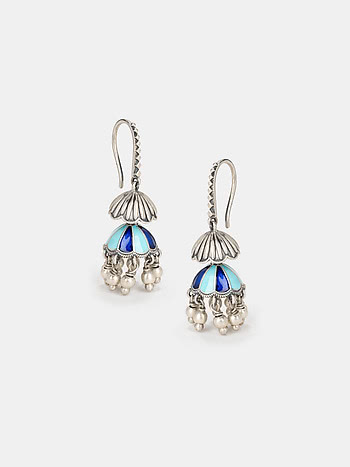 Swar Earrings in 925 Silver