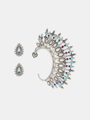 Raqs Earcuff in 925 Silver